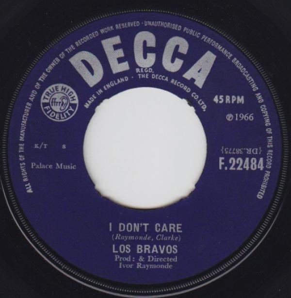 Los Bravos - I Don't Care