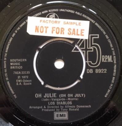 Los Diablos (2) - Oh Julie (Oh Oh July)