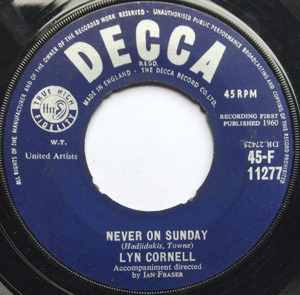 Lynn Cornell - Never On Sunday / Swain Kelly