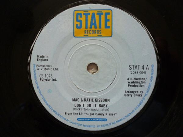 Mac And Katie Kissoon - Don't Do It Baby