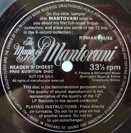 Mantovani - The Magic Of Mantovani