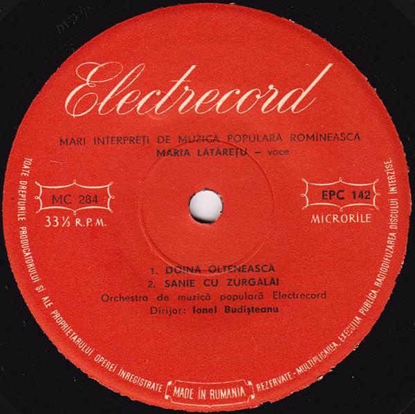 Maria Lătărețu - Doină Oltenească