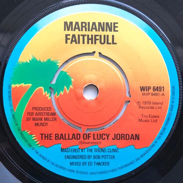 Marianne Faithfull - Lucy Jordan