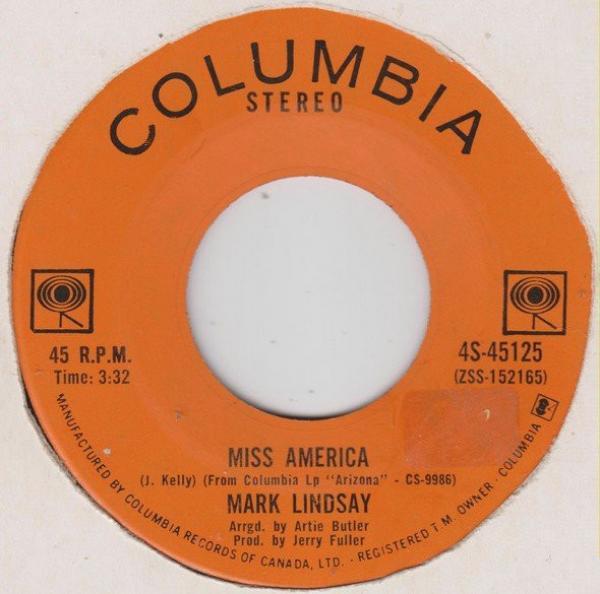 Mark Lindsay - Miss America / Smalltown Woman