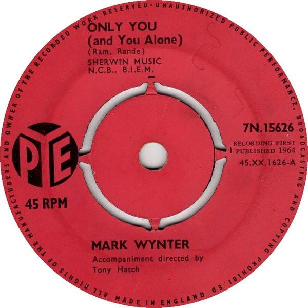 Mark Wynter - Only You (And You Alone)