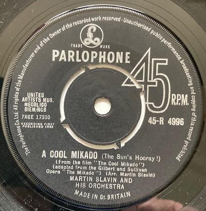 Martin Slavin And His Orchestra, Stubby Kaye - A Cool Mikado / A More Humane Mikado