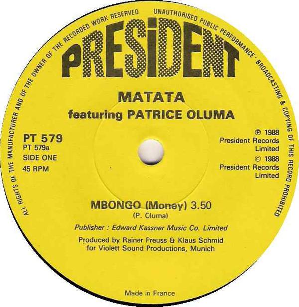 Matata, Patrice Oluma - Mbongo