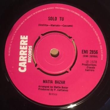 Matia Bazar - Solo Tu