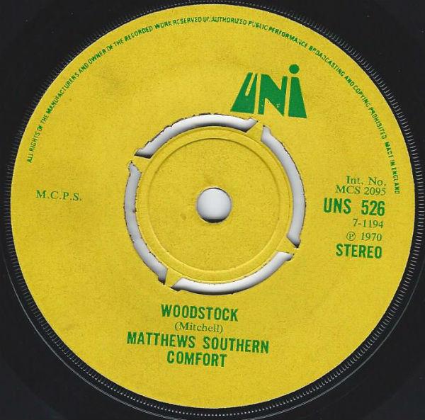 Matthews' Southern Comfort - Woodstock