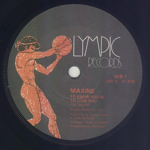 Maxine (20) - To Know You Is To Love You