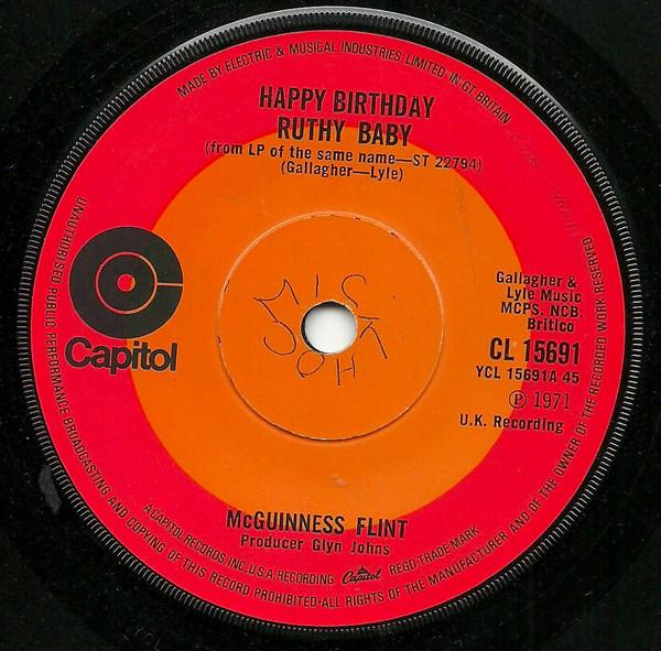 McGuinness Flint - Happy Birthday Ruthy Baby