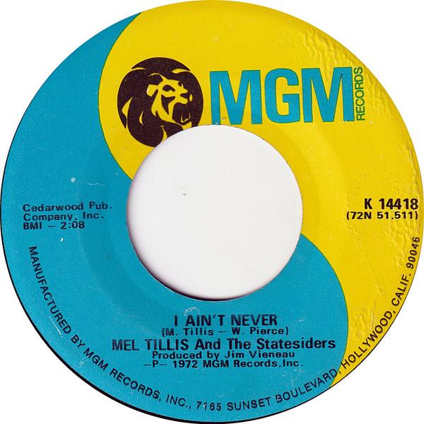 Mel Tillis, The Statesiders  - I Ain't Never