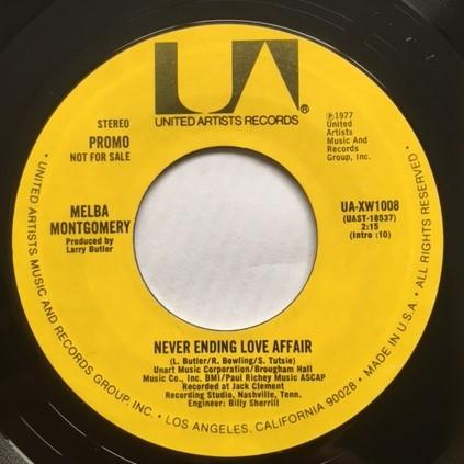 Melba Montgomery - Never Ending Love Affair