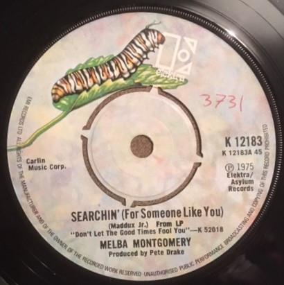 Melba Montgomery - Searchin' (For Someone Like You) / Hiding In The Darkness Of My Mind