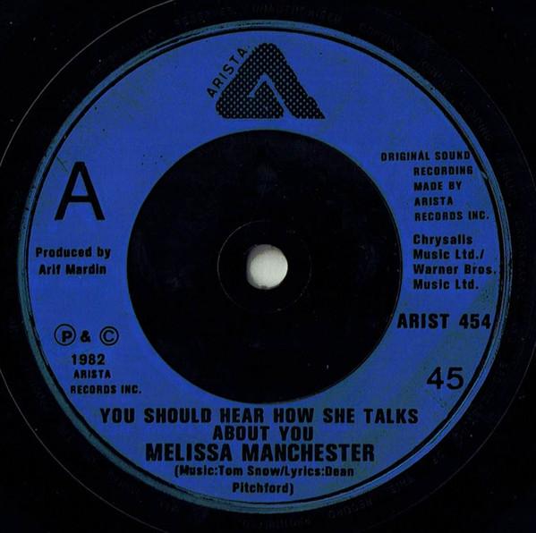 Melissa Manchester - You Should Hear How She Talks About You