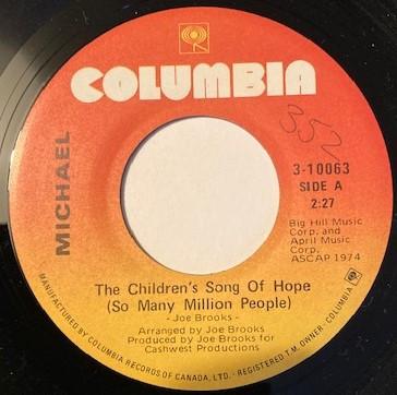 Michael (107) - The Children's Song Of Hope (So Many Million People)