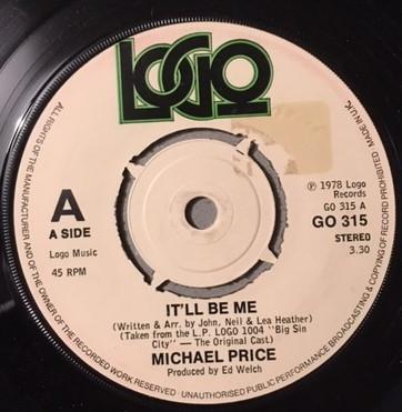 Michael Price (8) - It'll Be Me