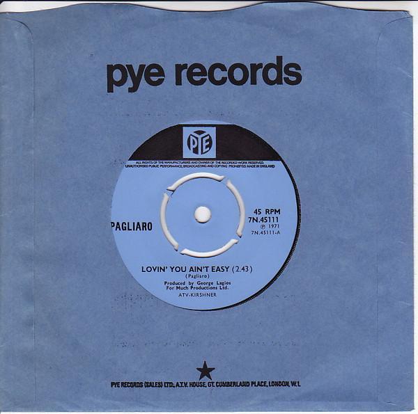 Michel Pagliaro - Lovin' You Ain't Easy