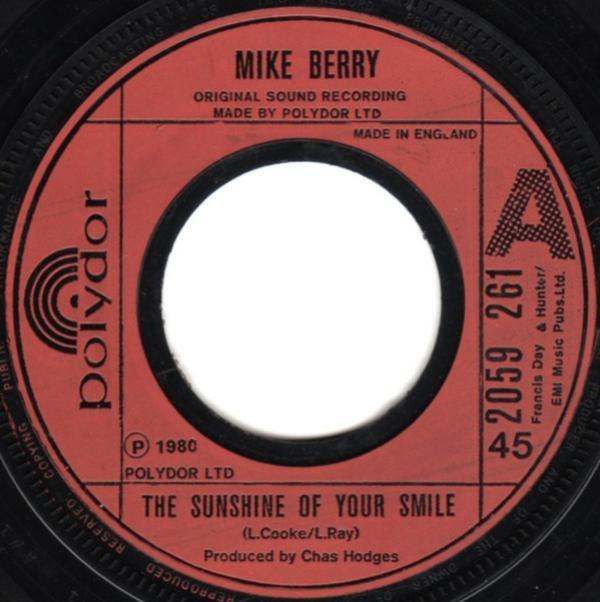 Mike Berry - The Sunshine Of Your Smile