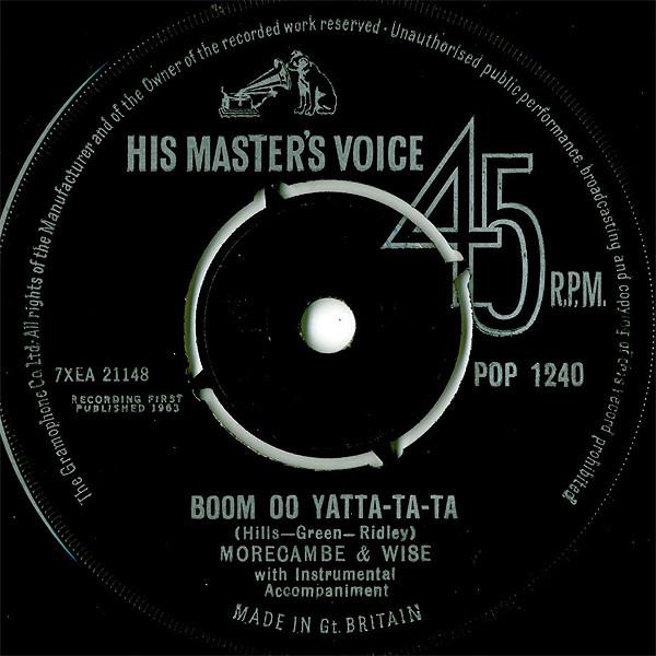 Morecambe & Wise - Boom Oo Yatta-Ta-Ta