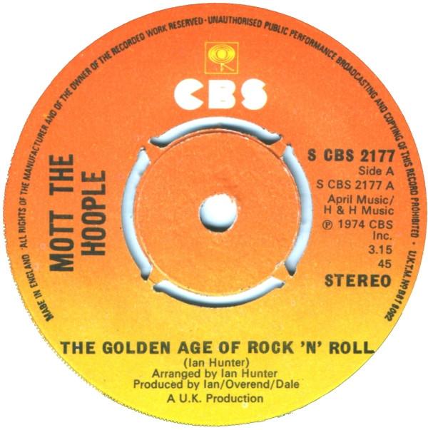 Mott The Hoople - The Golden Age Of Rock 'N' Roll