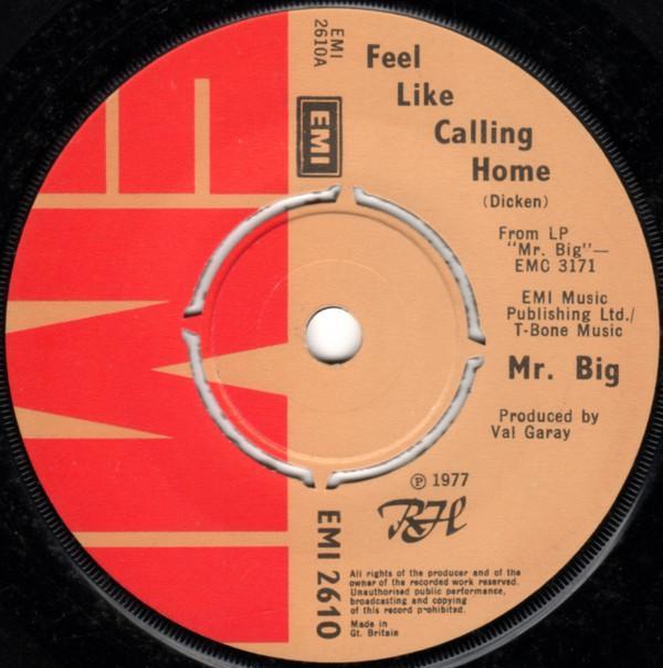 Mr Big - Feel Like Calling Home