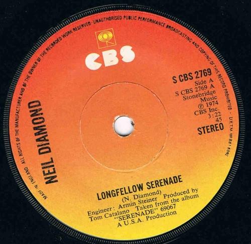Neil Diamond - Longfellow Serenade