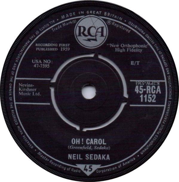 Neil Sedaka - Oh ! Carol