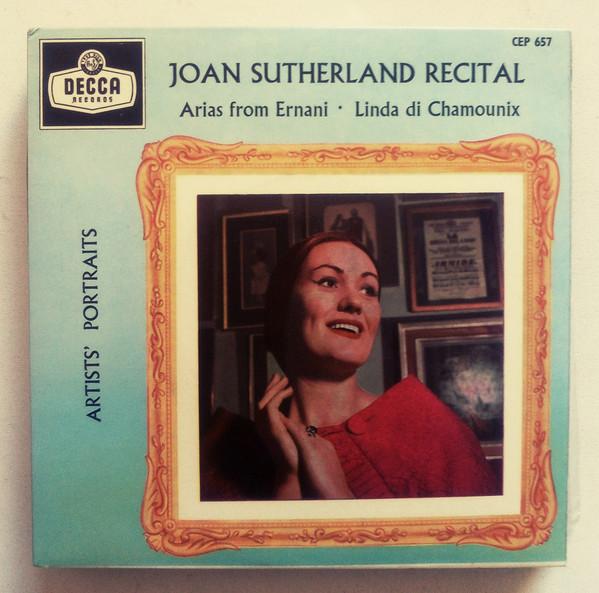 Orchestre De La Société Des Concerts Du Conservatoire, Joan Sutherland, Nello Santi - Recital