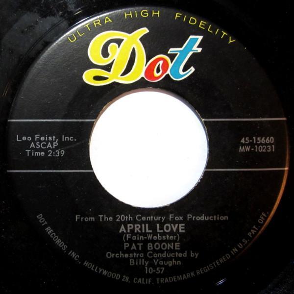 Pat Boone - April Love