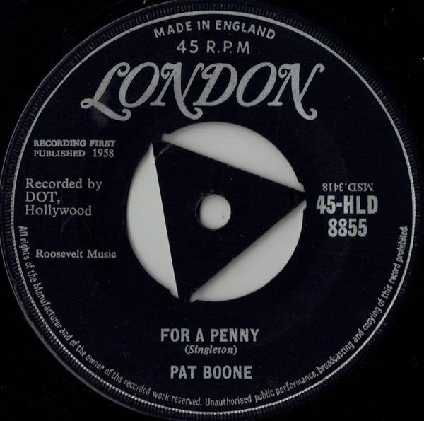 Pat Boone - For A Penny