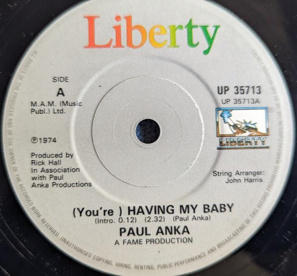 Paul Anka - (You're) Having My Baby