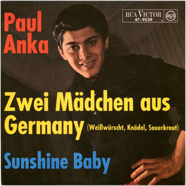 Paul Anka - Zwei Mädchen Aus Germany