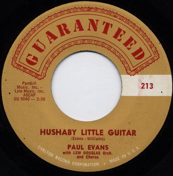 Paul Evans - Hushaby Little Guitar