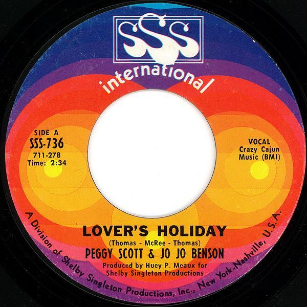 Peggy Scott & Jo Jo Benson - Lover's Holiday