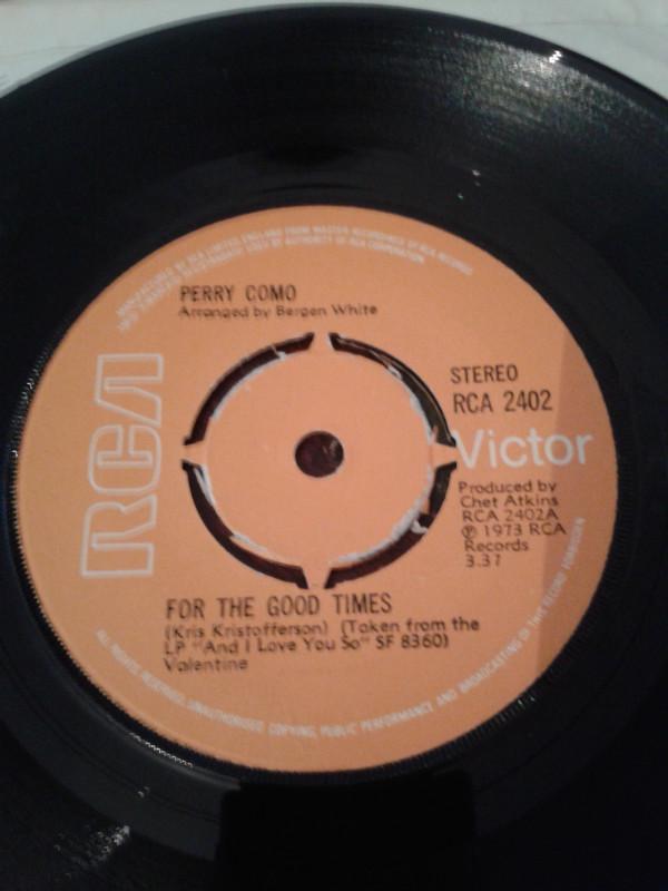 Perry Como - For The Good Times / Sing