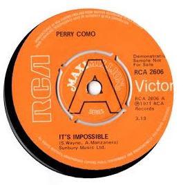 Perry Como - It's Impossible