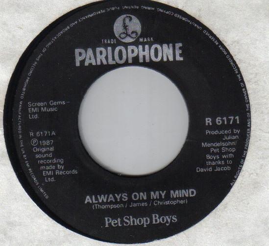 Pet Shop Boys - Always On My Mind