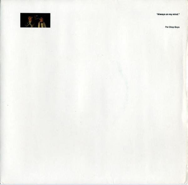 Pet Shop Boys - Always On My Mind
