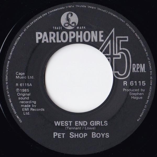 Pet Shop Boys - West End Girls