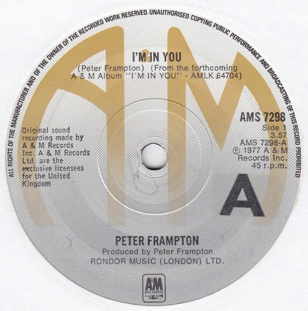Peter Frampton - I'm In You