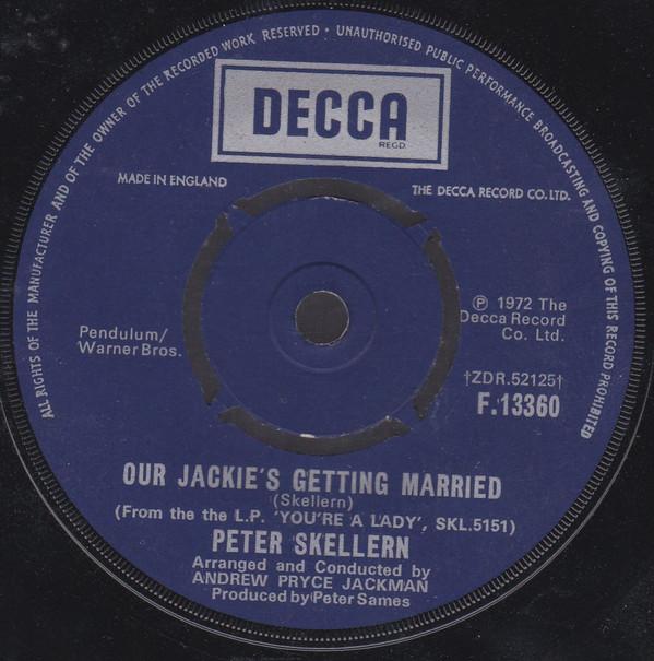 Peter Skellern - Our Jackies's Getting Married