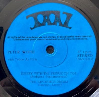 Peter Wood , Twice As Nice  - Surrey With A Fringe On Top