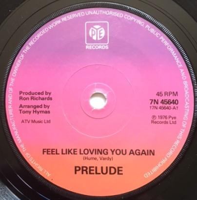 Prelude  - Feel Like Loving You Again
