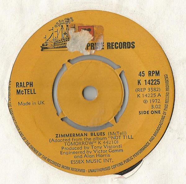 Ralph McTell - Zimmerman Blues