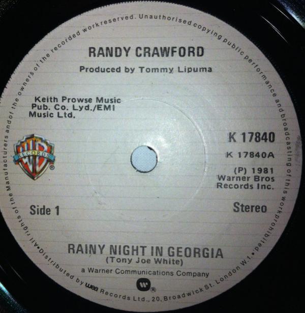 Randy Crawford - Rainy Night In Georgia