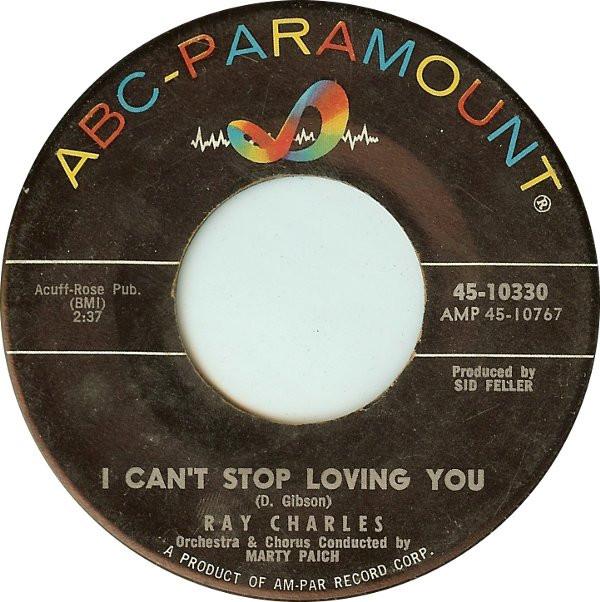 Ray Charles - I Can't Stop Loving You / Born To Lose