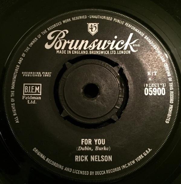 Ricky Nelson (2) - For You