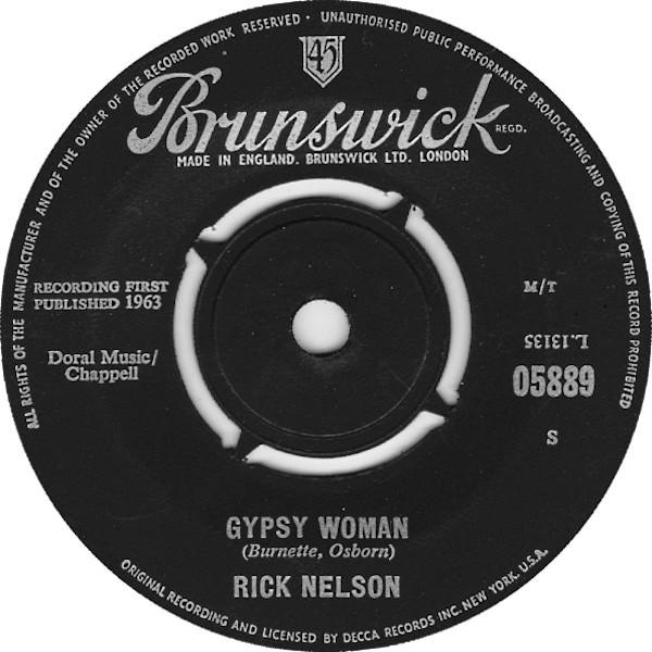 Ricky Nelson (2) - String Along / Gypsy Woman