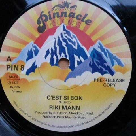 Riki Mann - C'Est Si Bon / Cruisin'